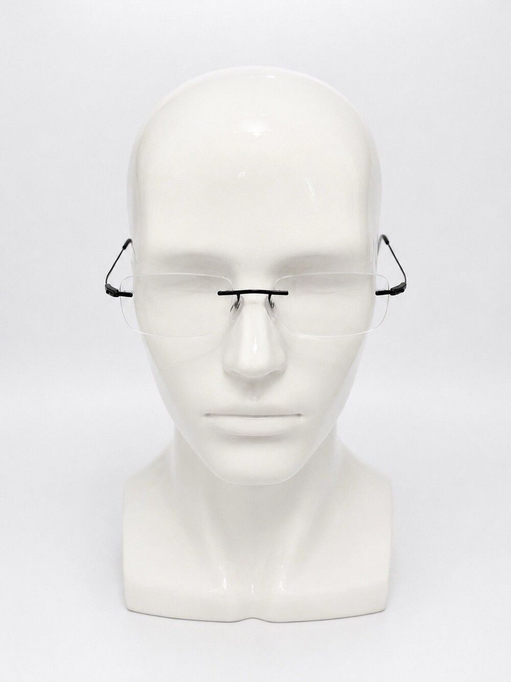 Silhouette 7554 6057 Rimless Eyeglass Frames Black Austria 17-140 Authentic